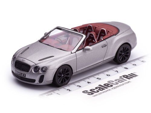 Модель в масштабе 1/43 Bentley Continental Supersports Cabriolet 2010