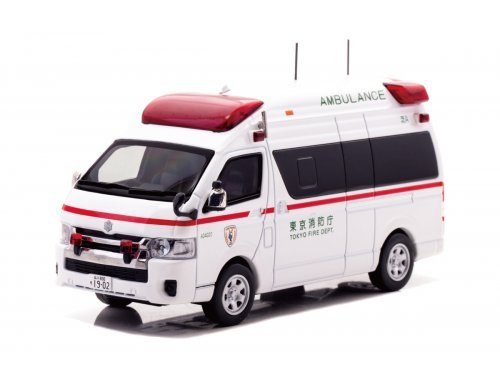 Модель в масштабе 1/43 Toyota Himedic Ambulance Tokyo Fd 2022