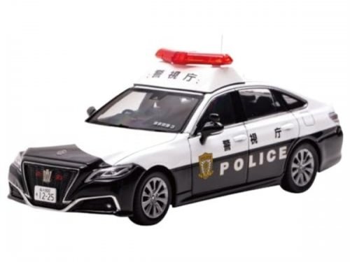 Модель в масштабе 1/43 Toyota Crown (Ars220) 2021 Police Car Tokyo Mpd