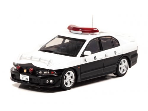 Модель в масштабе 1/43 Mitsubishi Galant Vr4 (Ec5A) 2002 High Way Police Car Kyoto K27