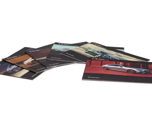 Набор из 6ти брошюр Мерседес (W205, W206, W213, W238, W222, W223)