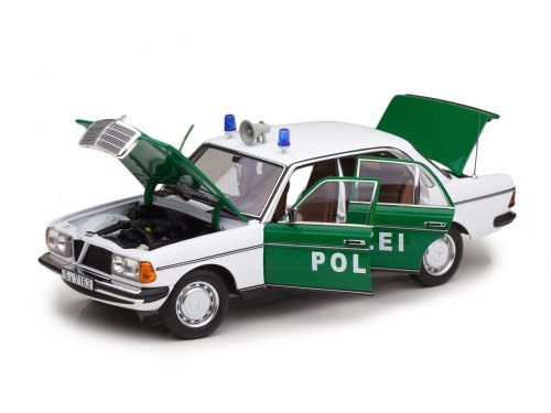 1/18 Mercedes-Benz 200 (W123) 1980 Polizei