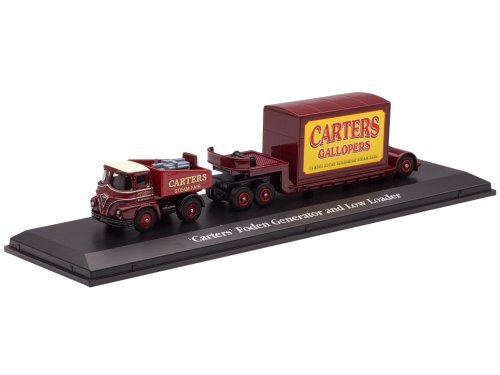 1/76 Foden тягач с прицепом и контейнером Carters Steam Fair