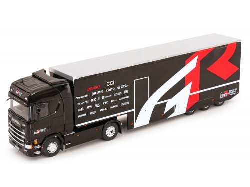 1/43 Scania S-Series Race Transporter с полуприцепом Toyota Gazoo Racing WRT 2024