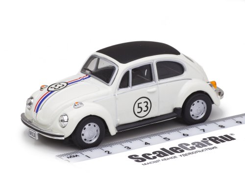 1/43 Volkswagen Kafer (Beetle) Herbie # 53 (в боксе)