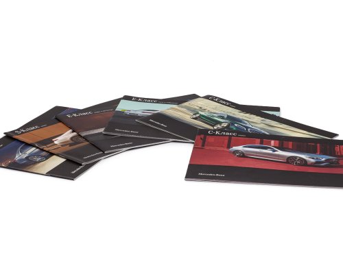 Набор из 6ти брошюр Мерседес (W205, W206, W213, W238, W222, W223)