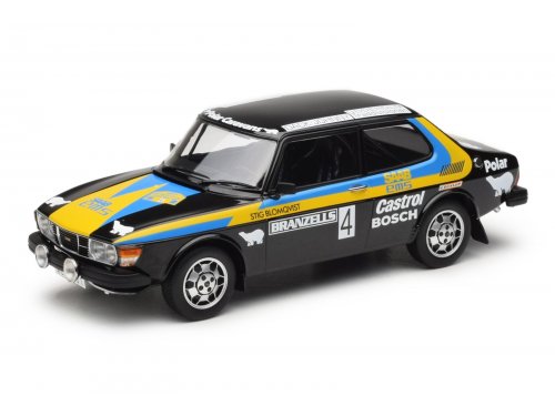 1/18 SAAB 99 EMS #4 Saab Sweden - SMK Orebro Blomqvist/Sylvan победитель Rally Sweden 1977