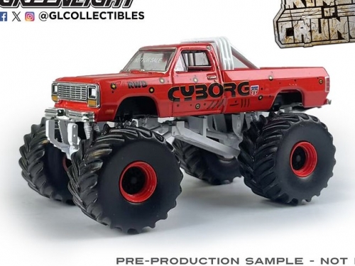 1/64 Dodge Ram D250 Monster Truck Cyborg Bigfoot 1990