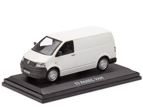 1/43 Volkswagen Transporter T5 фургон белый (в боксе)
