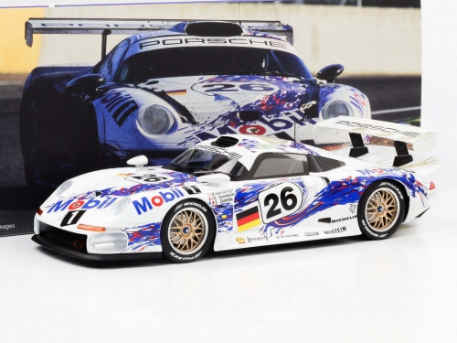 1/18 Porsche 911 GT1 #26 3-й 24h LeMans 1996 Dalmas, Wendlinger, Goodyear