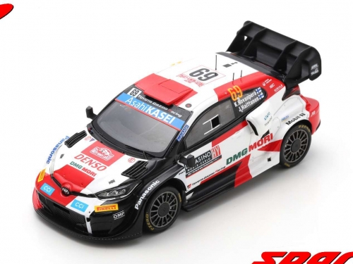 1/43 Toyota Yaris GR Rally1 Team Toyota Gazoo Racing WRT #69 4-й Ралли Монте-Карло 2022