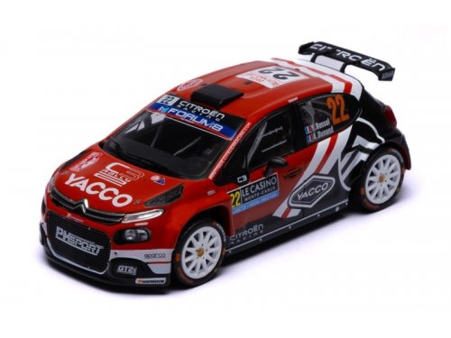 1/43 Citroen C3 Rally2 #22 PH Sport Rossel/Dunand Победитель WRC2 Ралли Монте-Карло 2025