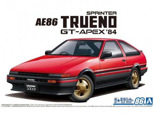 1/24 Toyota Sprinter Trueno AE86 GT-APEX 1984