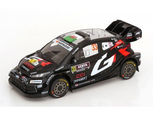 1/18 Toyota GR Yaris Rally1 #33 Toyota Gazoo Racing WRT Evans/Martin Победитель Safari Rally Kenya 2025