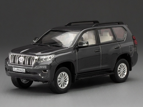 1/43 Toyota Land Cruiser Prado 2018 серый графит
