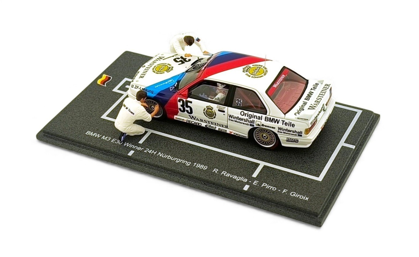 1/43 BMW M3 E30 #35 Ravaglia/Pirro/Giroix Победитель 24 часа Нюрбургринга