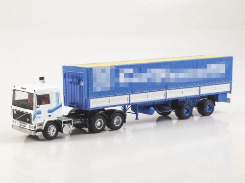 1/43 Volvo F12 тягач с полуприцепом Fruehauf Savoyarde