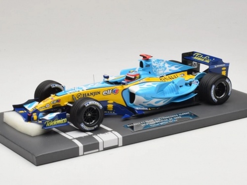 1/18 Renault F1 Team R25 Фернандо Алонсо Победитель Гран-при Бельгии 2005