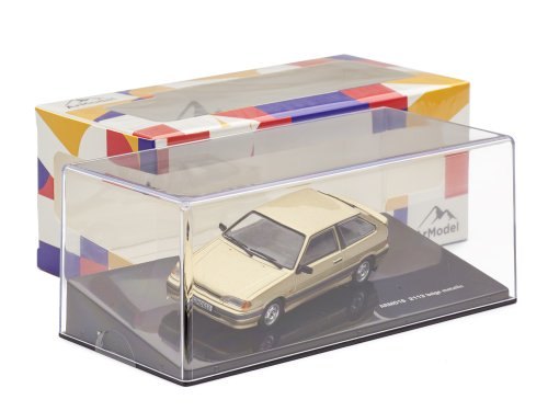 1/43 ВАЗ-2113 Lada Samara II бежевый металлик (Лада Самара 2) Тринашка