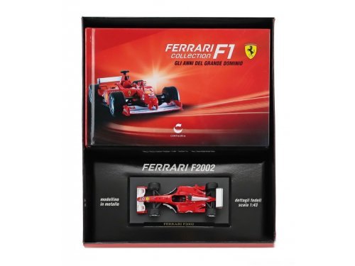 1/43 Ferrari F1 F2002 Чемпион мира сезон (2002) #1 Михаэль Шумахер Формула-1 (с книгой)