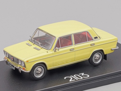 1/43 ВАЗ-2103 Жигули (1973-1975), желтый