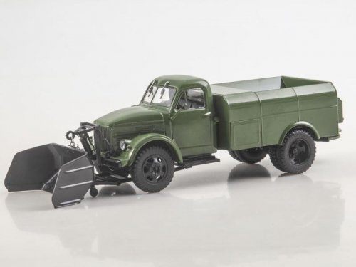 1/43 Пескоразбрасыватель ПД-4М (51) с совком для уборки снега