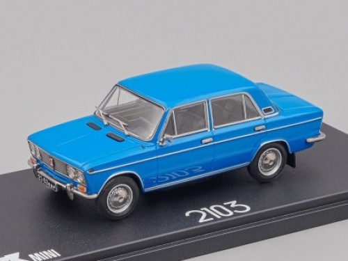 1/43 ВАЗ-2103 Жигули 1975-1984 голубой