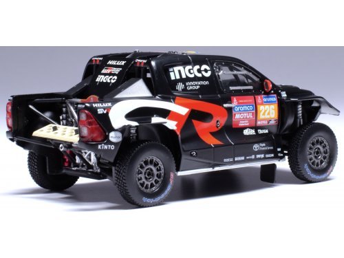 IXO Models 1/43 Toyota GR DKR Hilux Evo T1U #226 Variawa/Cazalet Ралли Дакар 2024