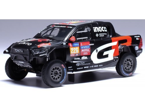 IXO Models 1/43 Toyota GR DKR Hilux Evo T1U #226 Variawa/Cazalet Ралли Дакар 2024