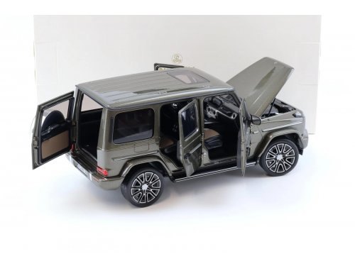 1/18 Mercedes-Benz G-class 4x4 (W465) W463 2024 (серый) Indium Grey