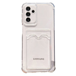 Clear Card Wallet Case for Samsung Galaxy A56 5G
