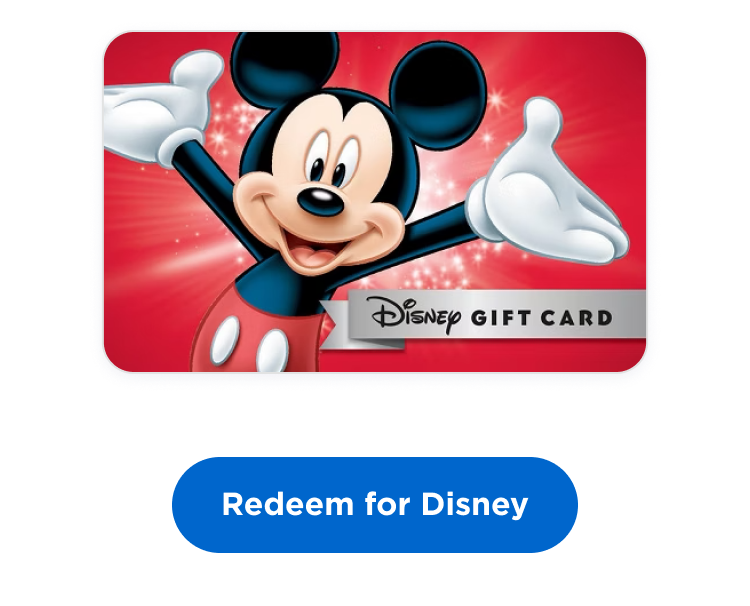 Disney Gift Card | Redeem for Disney