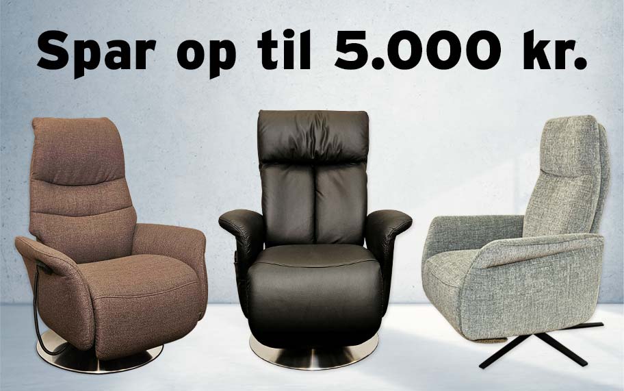 Spar op til 5000 kr. på en hvilestol