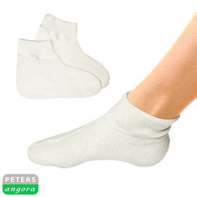 Bløde natsokker med angora