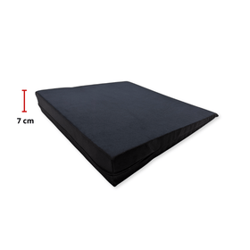 Skråpude med betræk - 7 cm