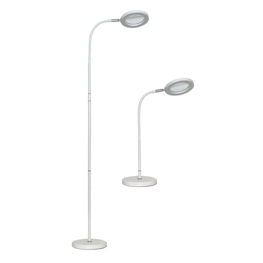 LED luplampe til gulv og bord - 3x forstørrelse