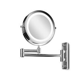 Væghængt makeup-spejl - Krom