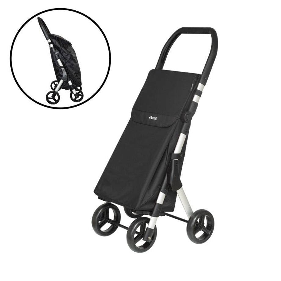 Muuvi Up indkøbsvogn - Sort