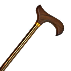 Stok med justerbar højde - Bronze