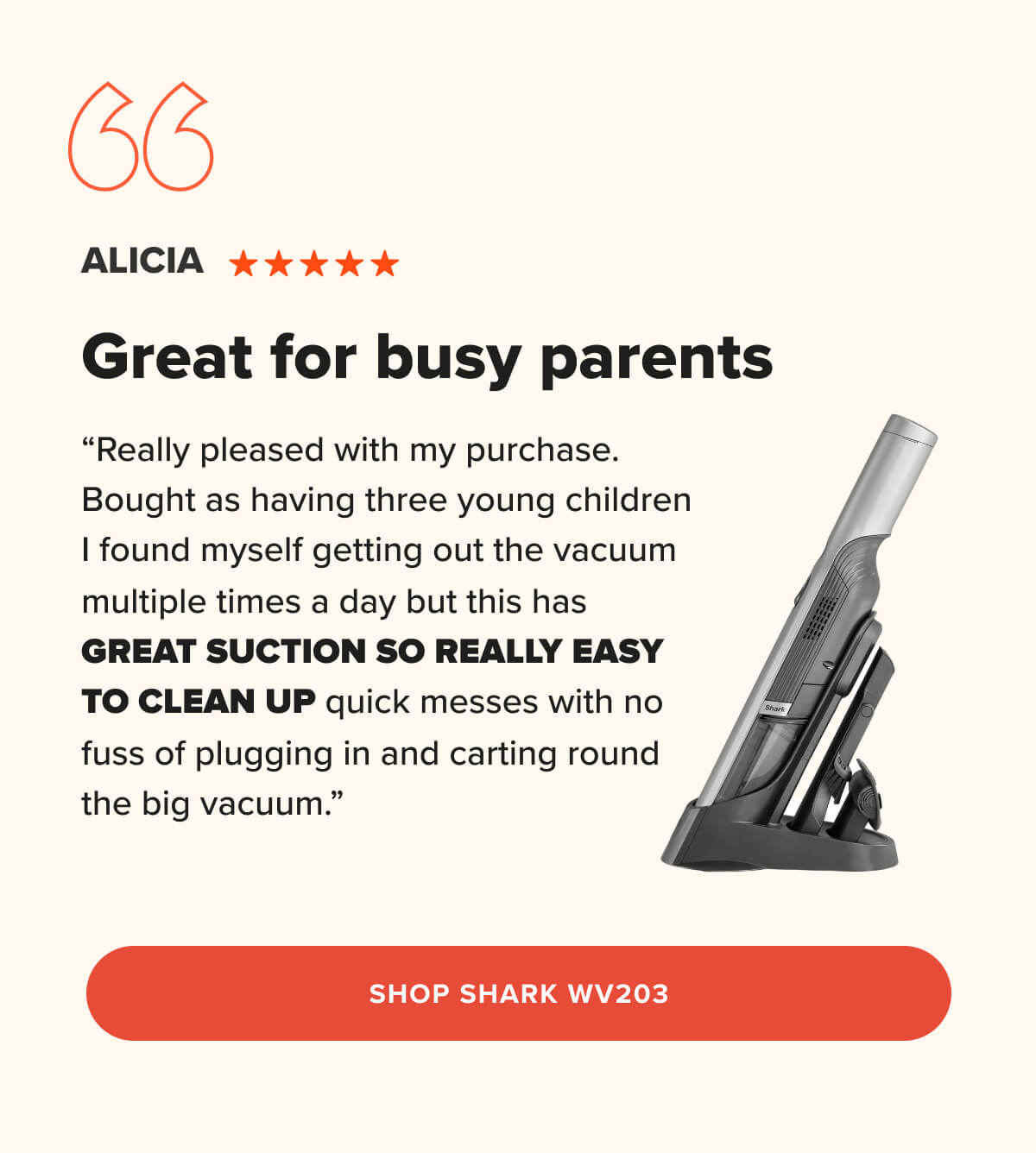 "Great for busy parents"