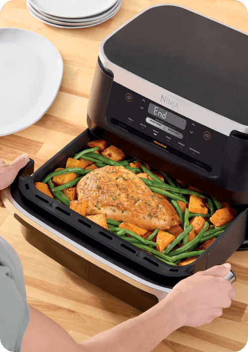 FlexDrawer Air Fryer with 6.6L MegaZone