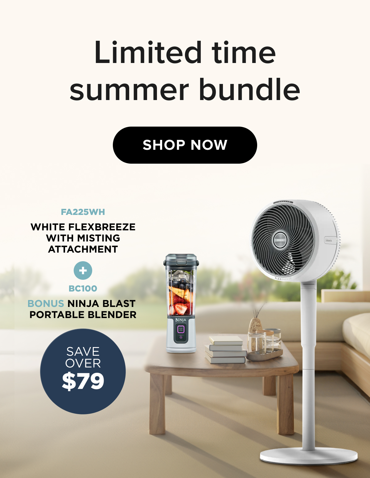 Limited time summer bundle & save over $79