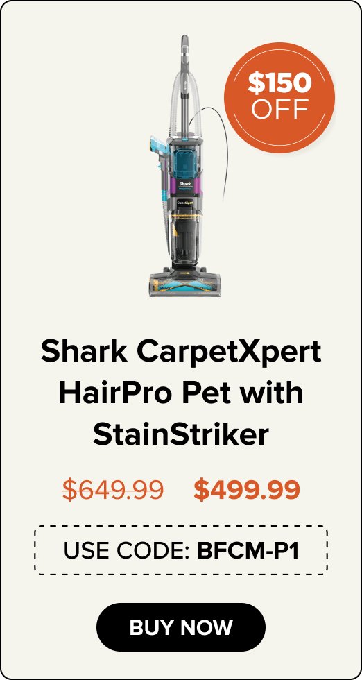 Shark CarpetXpert HairPro Pet with StainStriker