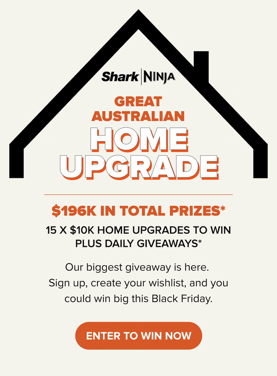 Great Australian Home UPGRADE. $196K IN TOTAL PRIZES* 15 x $10K HOME UPGRADES TO WIN PLUS DAILY GIVEAWAYS* . Enter to win now
