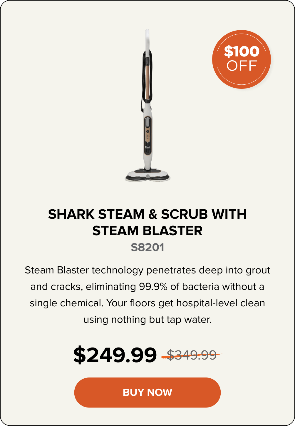 Shark Steam & Scrub with Steam Blaster