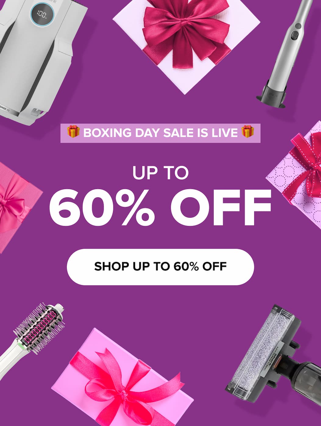🎁 BOXING DAY SALE IS LIVE 🎁  SHOP UP TO 60% OFF. 