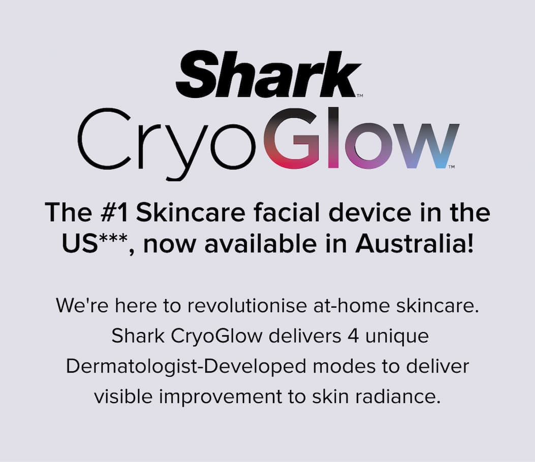 Shark CryoGlow Rated #1 Skincare Facial Devices Brand in the US