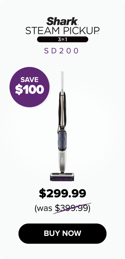 Shark STEAM PICKUP. Shop Now