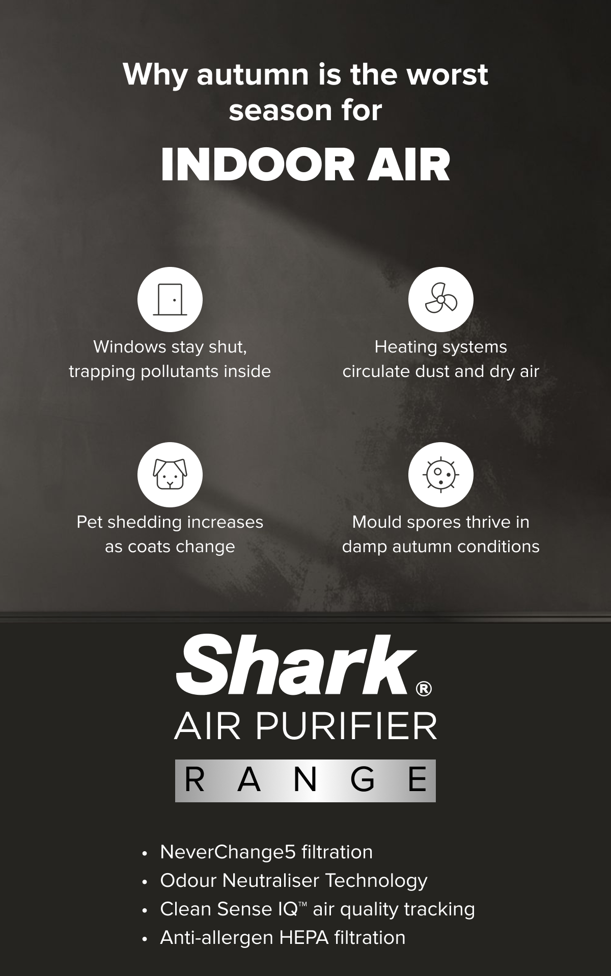 Breathe easier indoors. Protect your home from dust, allergens, and pet dander trapped during cooler months.