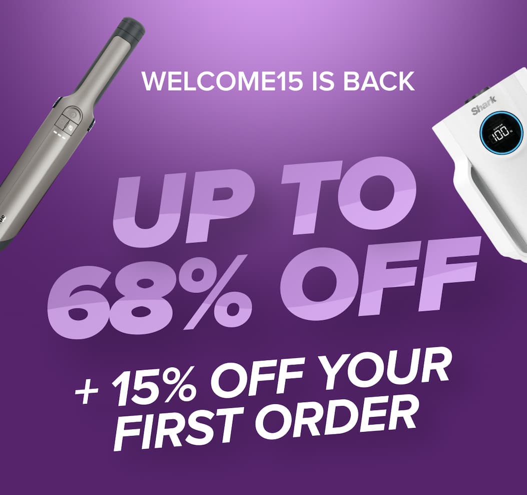 WELCOME15 IS BACK - UP TO 68% OFF +15% OFF YOUR FIRST ORDER